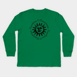 Sunshine & Happiness Kids Long Sleeve T-Shirt